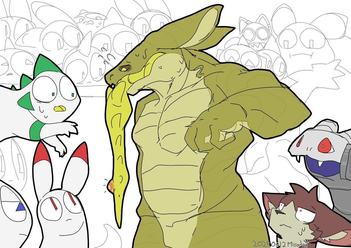 イタタ #みそケモ