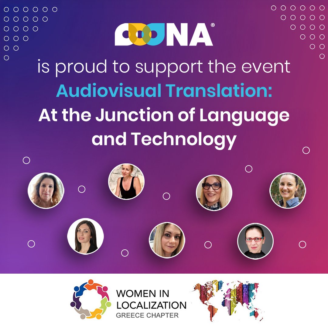 OOONA (@ooona13) on Twitter photo π In #Athens on June 13? Donβt miss the #WLGR Audiovisual Translation event.
Join sessions on #MediaLocalization with top speakers  <a href="/YotaGeorg/">Yota Georgakopoulou</a>, <a href="/StavroulaSokoli/">Stavroula Sokoli</a> & <a href="/VSosoni/">Vilelmini Sosoni</a>.
π Proudly sponsored by <a href="/Ooona13/">OOONA</a> with Create Pro licenses + AI Speech Editing course coupons! π In #Athens on June 13? Donβt miss the #WLGR Audiovisual Translation event.
Join sessions on #MediaLocalization with top speakers  <a href="/YotaGeorg/">Yota Georgakopoulou</a>, <a href="/StavroulaSokoli/">Stavroula Sokoli</a> & <a href="/VSosoni/">Vilelmini Sosoni</a>.
π Proudly sponsored by <a href="/Ooona13/">OOONA</a> with Create Pro licenses + AI Speech Editing course coupons!