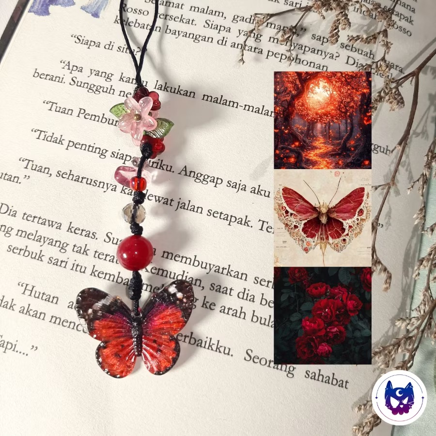 aesthetic charms to spice up your stuff 🌷✨
detail kecil yang bikin tas, kunci, dan barang-barangmu jadi makin gemes &amp; artsy 🫶