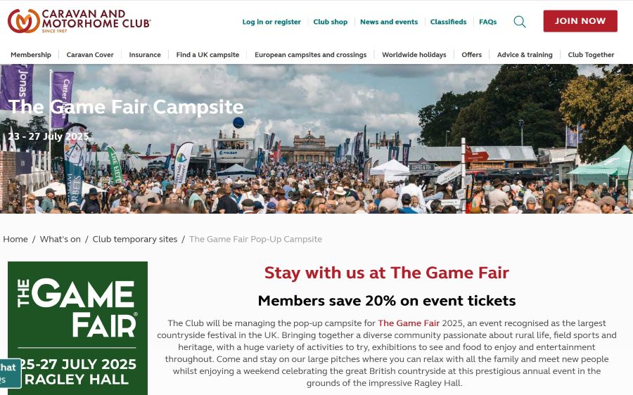 blood_business's tweet image. The #CaravanClub @candmclub appear to have swallowed the shooting and hunting line that 'what you do' in the countryside is kill the local wildlife. How else to explain their managing a popup campsite at the so-called Game Fair? @ProtectTheWild_
bloodbusiness.info/business/carav…