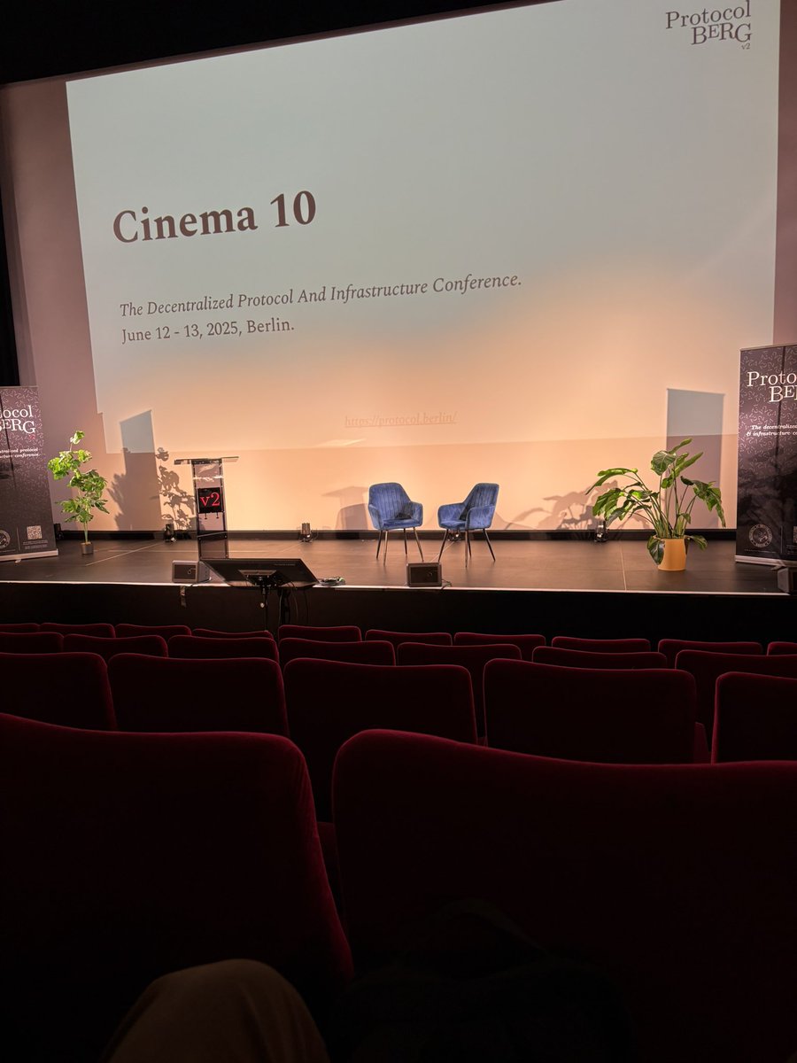 Hosting an event in a movie theater is genius, so comfy