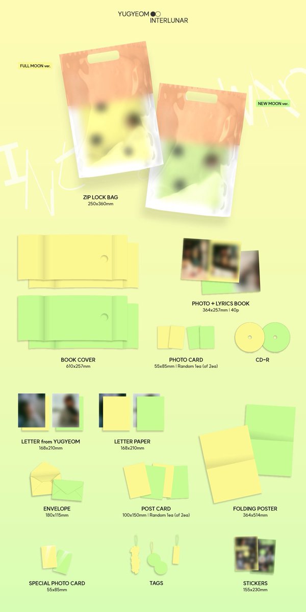 Poongpoong_JB's tweet photo. Pre-order  유겸 (YUGYEOM), 2nd LP [Interlunar] 🌕

💚บั้มละ 590฿ 
💛ซื้อเซต 2 บั้ม ลดเหลือ 1170 บาท 

มัดจำ 300 ฿/ บั้ม 

🚚ค่าส่งเหมา 50฿ 
🚢ส่งเรือ
❌ปิดรับ 15 /มิ.ย

สนใจก��อกฟอร์มคั้บ 👇🏻
https://t.co/jZ8OS48WBK

#유겸 #YUGYEOM
#Interlunar 
#ตลาดนัดอากาเซ่ https://t.co/rj7xTv5x5n