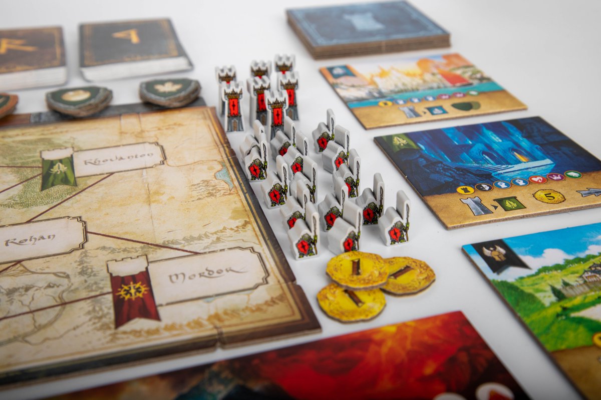 longpackgames's tweet photo. 💍Some stories are worth telling again and again.This is one of them.
👁️‍🗨️Share your insights on The Lord of the Rings: Duel for Middle-earth.

#LongPack #boardgames #tabletopgames #manufacturer #Brettspiel #ボードゲーム #bgg #crowdfunding #partygame #ProjectWeLove #showcase https://t.co/C8YI0yxmB0