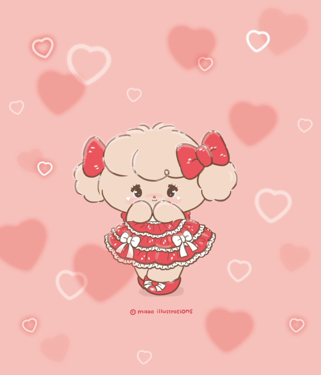 🐩ナッツ｛どきどき♡ ❤️アイドル🐩ナッツ❤️