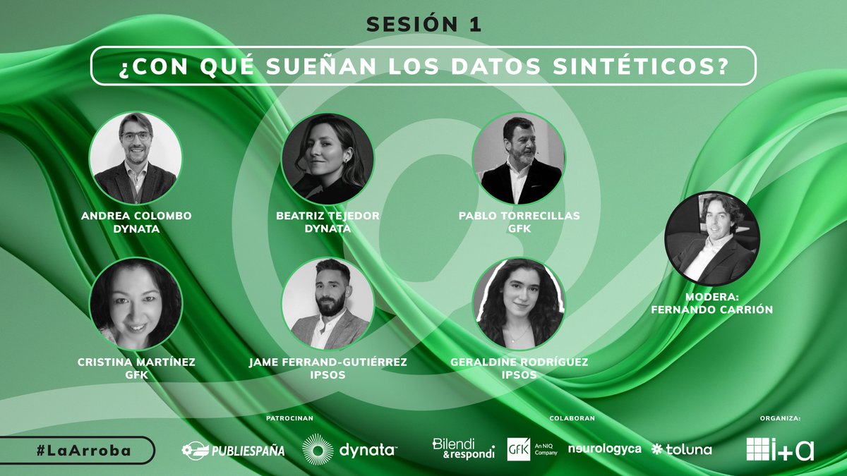 ia_asociacion's tweet photo. Hoy, en #LaArroba. Primera sesión "¿Con qué sueñan los datos sintéticos?" Reflexión de @Dynata en relación a los datos sintéticos: "La IA podría igualar el rendimiento humano en ls pruebas dentro de cinco años, pero la inteligencia artificial más amplia es más difícil de reproducir". "LA IA nos puede ayudar a distinguir entre lo que es real y lo que no". 
Primera ponencia del día en un auditorio al completo
