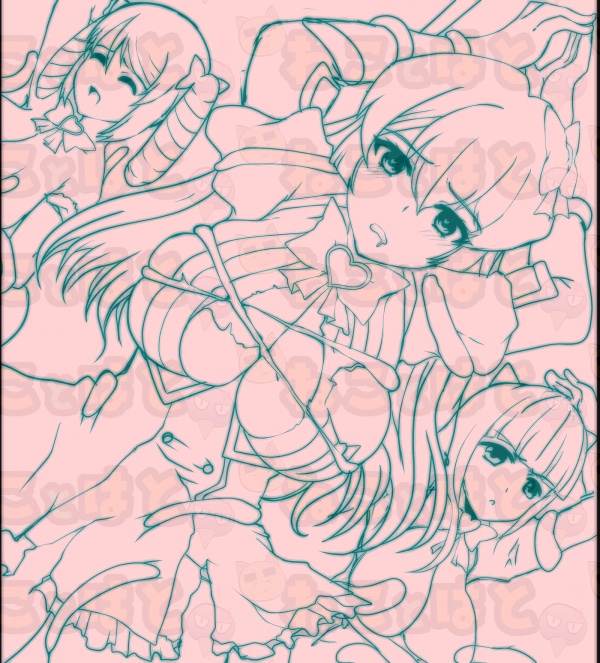 去年頒布した色紙イラストの下書き
まほあこ2期楽しみですなあ😌 