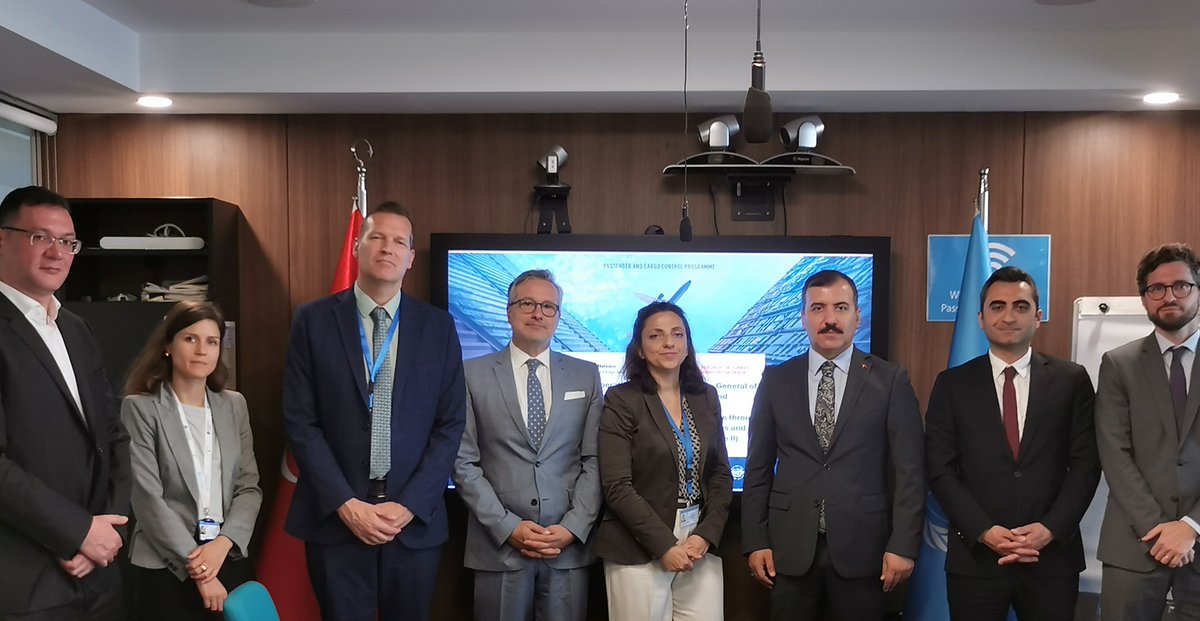 UNODC_WCO_CCP's tweet image. Yesterday, @UNODC_ROSEE and PCCP held a productive exchange with Mr. Recep KOŞAL, Director General of Customs Enforcement.
We thank @muhafaza_gm for the continued partnership and look forward to advancing regional border security and customs enforcement together. 🇺🇳🤝🇹🇷