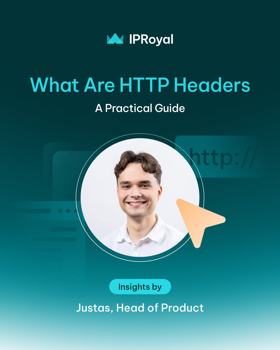 HTTP headers play a key role in performance, security, and how servers and clients interact. This guide explains what they are and why they matter for businesses working with web data or APIs: iproyal.com/blog/what-are-…