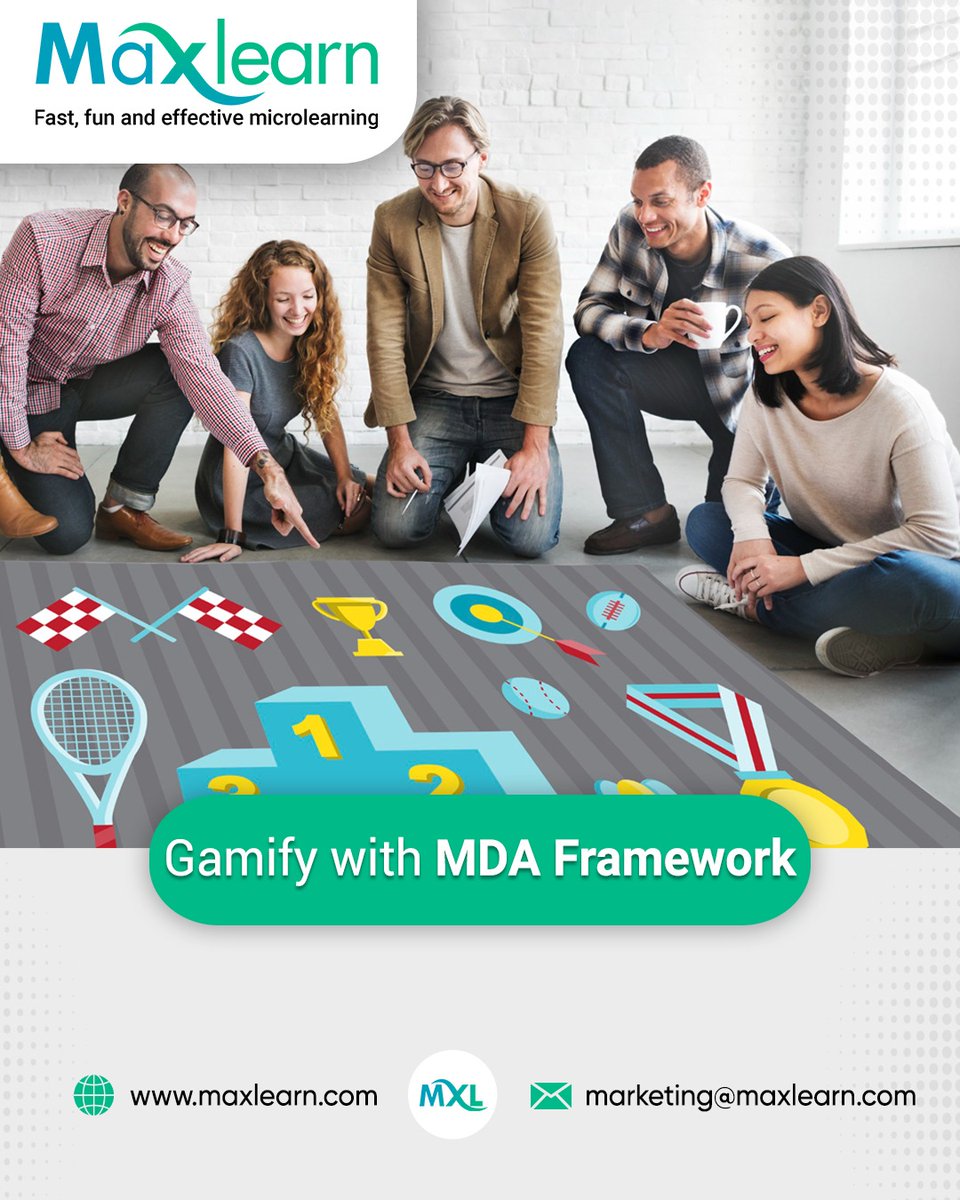 maxlearn_global's tweet image. Microlearning meets meaningful game design. Hunicke’s MDA framework lets you engineer fun, purpose, and challenge into every click. Click to know more… maxlearn.com/blogs/hunickes…

#gamification #hunickesmdaframework #aidrivenmicrolearning #microlearninggames