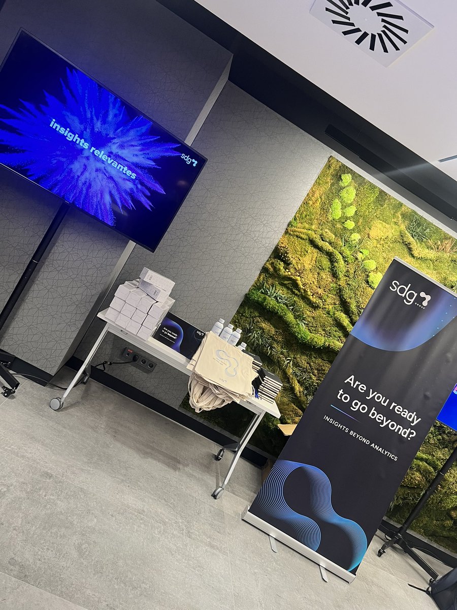 Una buena mañana para sumar encuentros de valor en la #JornadaData en #InteligenciaComercial y #Marketing dentro del sector #GranConsumo organizada por <a href="/AECOC_ES/">AECOC</a>. Felices de patrocinar un año más este evento que agrupa a líderes del sector #SDGGroup