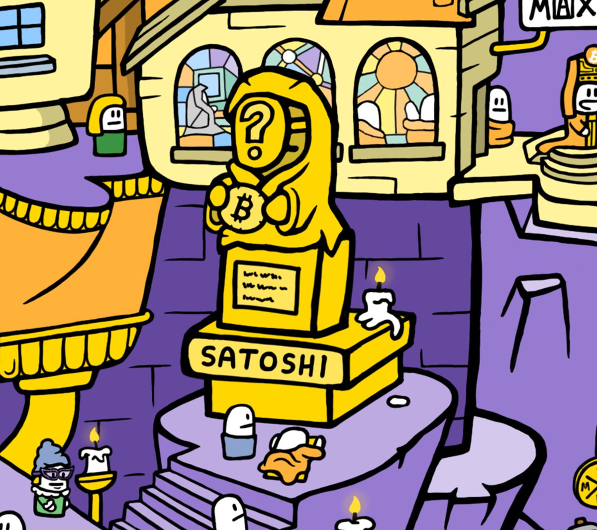 salmanneedsajob.eth (@salmanneedsajob) on Twitter photo <a href="/chippiNFT/">chippi</a> Have I found Satoshi??? right in front of the church of the Maxi ... all hail <a href="/chippiNFT/">chippi</a> Have I found Satoshi??? right in front of the church of the Maxi ... all hail