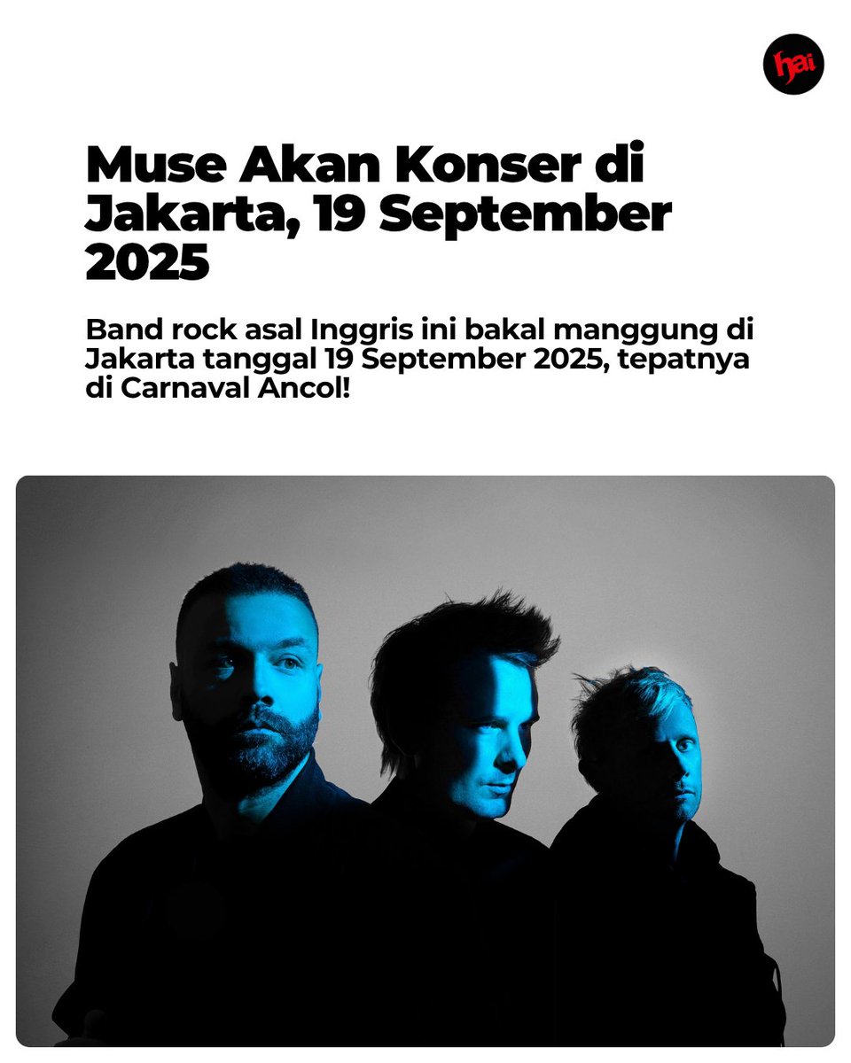 Dua minggu sebelum konser Foo Fighters dan Smashing Pumpkins, ada Muse.

Dompet aman atau milih salah satu aja?