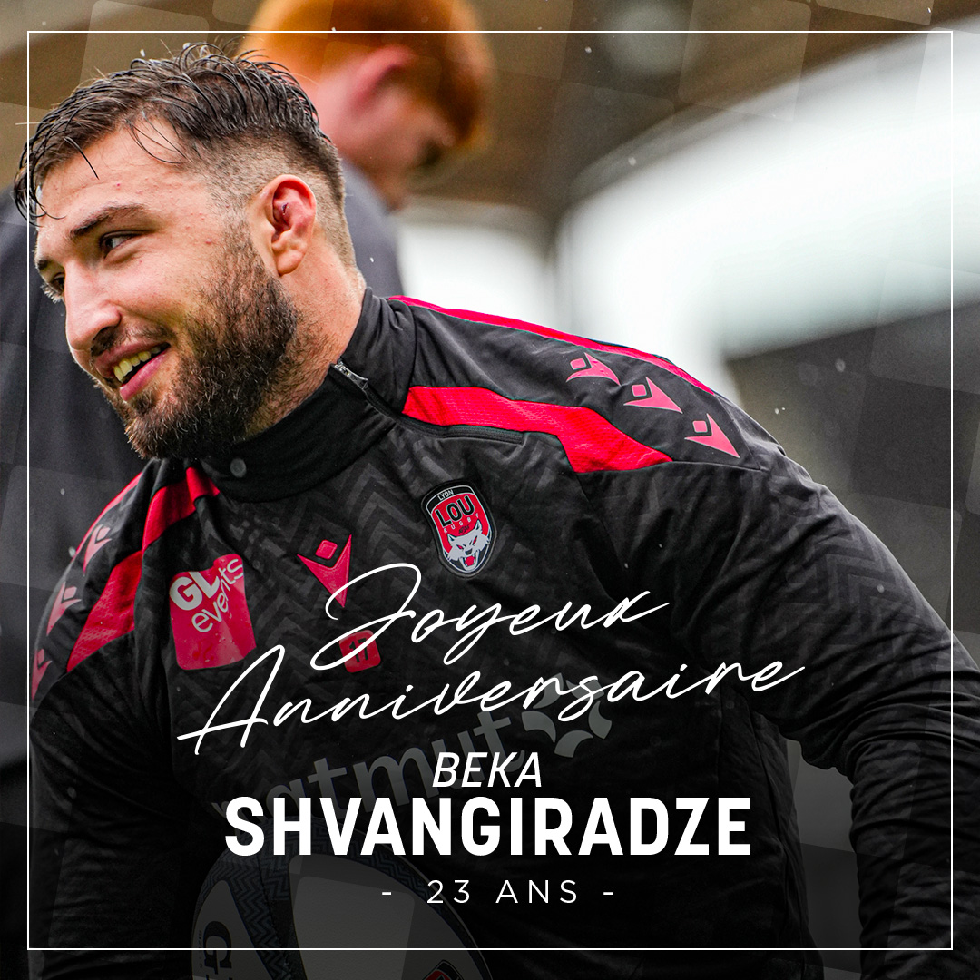 𝐉𝐨𝐲𝐞𝐮𝐱 𝐚𝐧𝐧𝐢𝐯𝐞𝐫𝐬𝐚𝐢𝐫𝐞 Beka Shvangiradze, 23 ans aujourd'hui 🙌

Vous pouvez lui souhaiter dans les commentaires 🥳

#LaForceDuLOU
#LaMeute