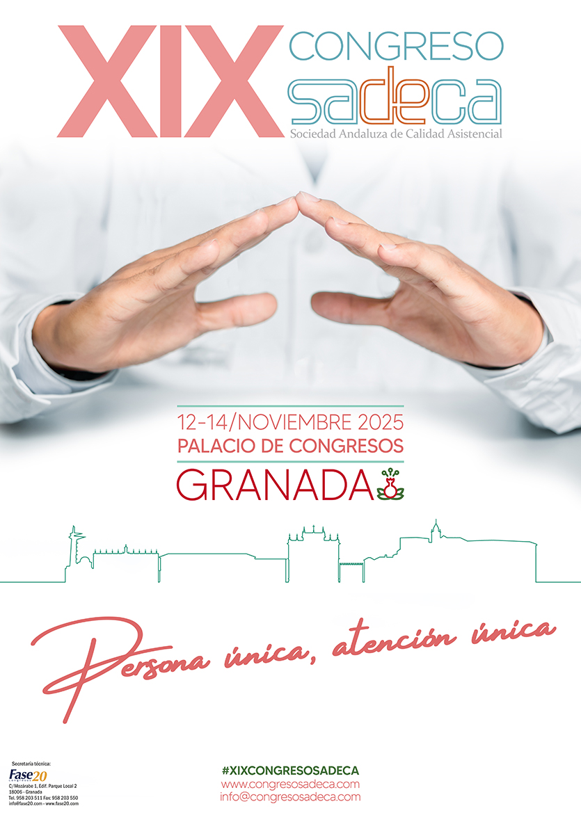 🔊Os comunicamos que está abierto en plazo de inscripción para nuestro XXIX Congreso de SADECA que se  celebrará Granada del 12 al 14 de noviembre de este 2025📌
🫰Benefíciate de la cuota reducida hasta el 09/10/25.

congresosadeca.com/index.php?secc…

#XXIXCONGRESOSADECA #sadeca