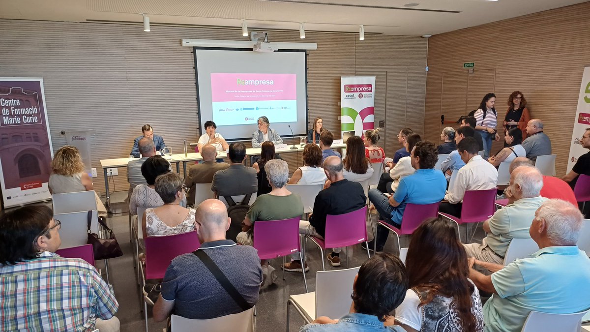 Economies locals (@economieslocals) on Twitter photo 🔛Avui som a la Matinal de la <a href="/Reempresa/">Reempresa</a> a <a href="/scgramenet/">Aj. Sta. Coloma Gram</a>.
🗣️"#Reempresa és una sortida exitosa per no perdre competitivitat i múscul empresarial”, explica el diputat adjunt de l'Àrea de #DesenvolupamentEconomic i Turisme de la <a href="/diba/">Diputació de Barcelona</a>, <a href="/JAPerezPSC_SQV/">Juan A. Pérez</a>.
🗣️"#Reempresa és una eina 🔛Avui som a la Matinal de la <a href="/Reempresa/">Reempresa</a> a <a href="/scgramenet/">Aj. Sta. Coloma Gram</a>.
🗣️"#Reempresa és una sortida exitosa per no perdre competitivitat i múscul empresarial”, explica el diputat adjunt de l'Àrea de #DesenvolupamentEconomic i Turisme de la <a href="/diba/">Diputació de Barcelona</a>, <a href="/JAPerezPSC_SQV/">Juan A. Pérez</a>.
🗣️"#Reempresa és una eina