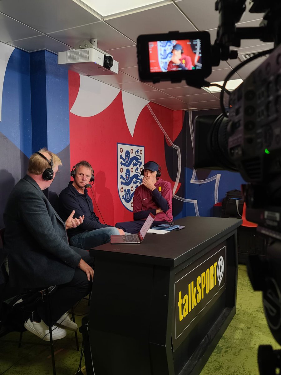 Having Stuart Pearce alongside me to interview the England manager at St George's Park was a bit special. <a href="/talkSPORT/">talkSPORT</a>