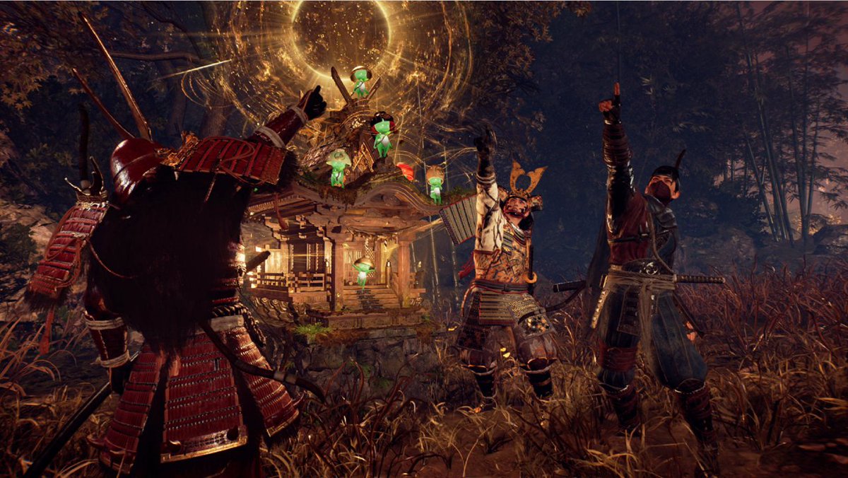 In #Nioh3, team up with your companions &amp; roam expansive landscapes filled with hidden dangers &amp; good loot. 

Whether you're preparing for battle, uncovering secrets, or simply taking in the stunning scenery, every step brings new challenges.

teamninja-studio.com/nioh3/