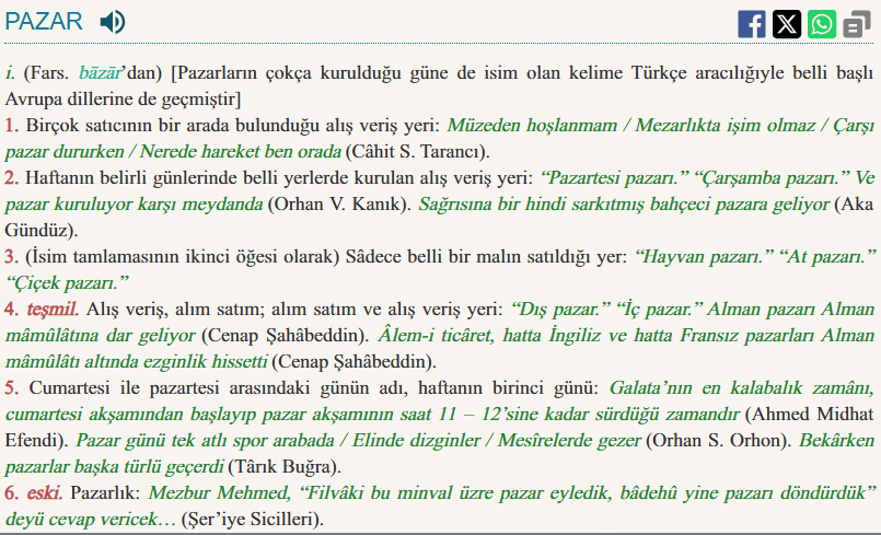 Türkçe X Güncel Türkçe 

MESELESİ  

***PAZAR

F a r s ç a  kökenli bu kelimenin yerini alacak
{TDK'ye göre}  ö z t ü r k ç e s i  veya Güncel Türkçesi  olmalı mı? 
Eğer olmalıysa, niçin ve kimın iradesiyle olmalı?