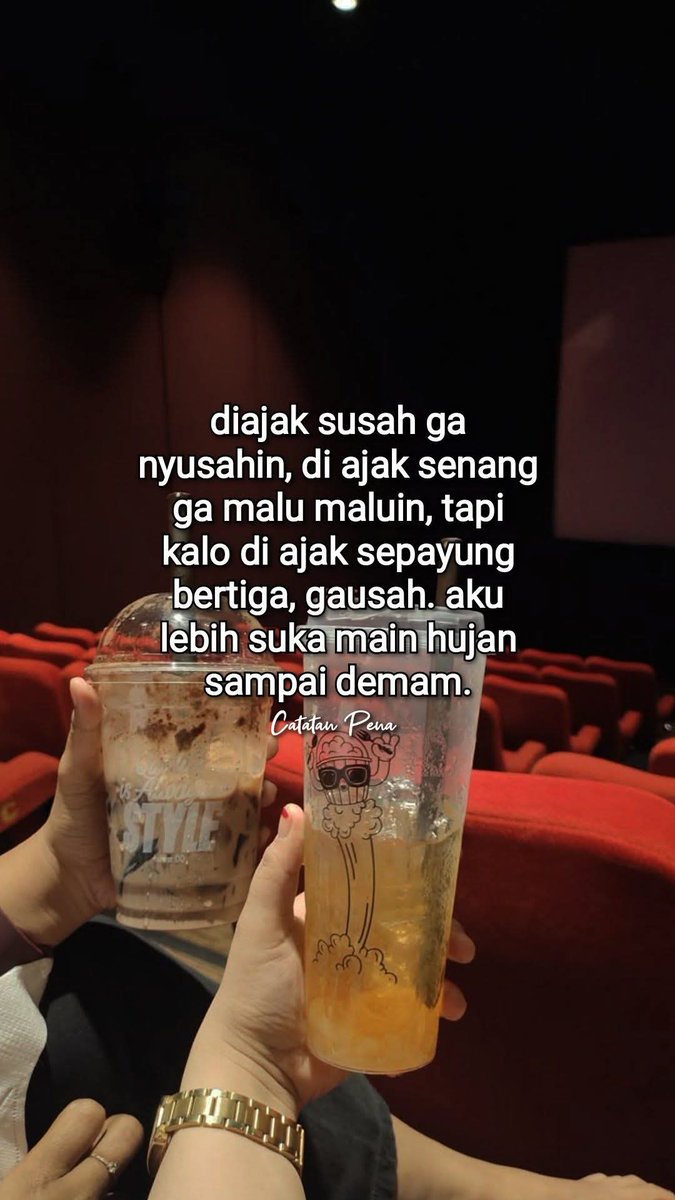 "Nol kan ekspektasimu terhadap manusia sebaik apapun dia akan berpotensi mengecewakan, bukan karena dia jahat tapi karena dia manusia."

🙅☕️🙅☕️