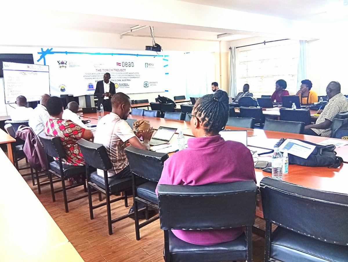 MakCAES's tweet image. HAPPENING NOW @MakCAES : LAUNCH OF THE TORCH PROJECT
Project goal: To contribute to a clean energy & zero emission society by improving teaching processes, community-led research, & contributing to national policy formulation.
A partnership between Uganda, S. Sudan, & Austria.