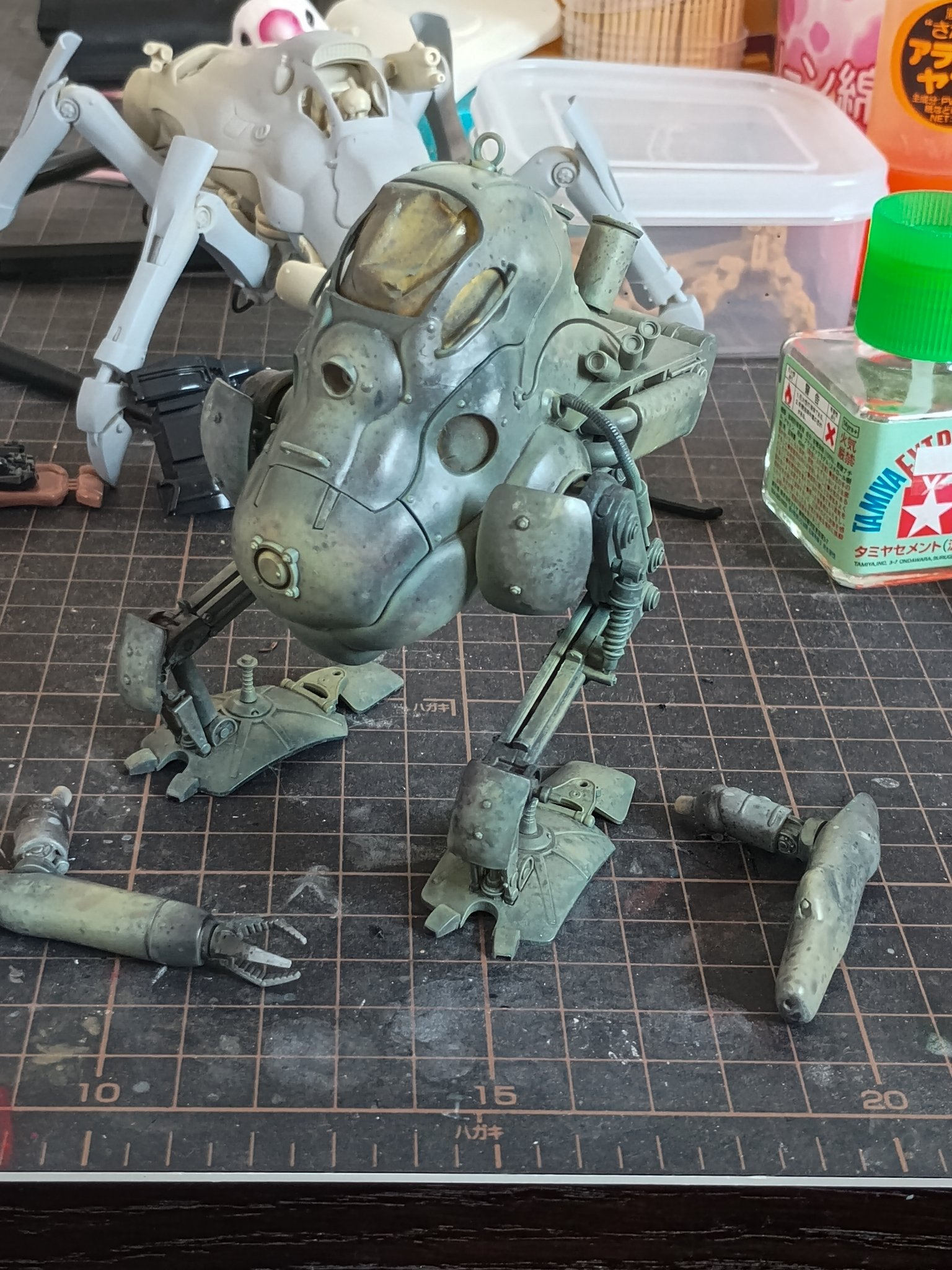 つくも　ウェザリングフロッガー 陸戦型といえばコイツ part2｜monkeymonkeyさんのガンプラ作品