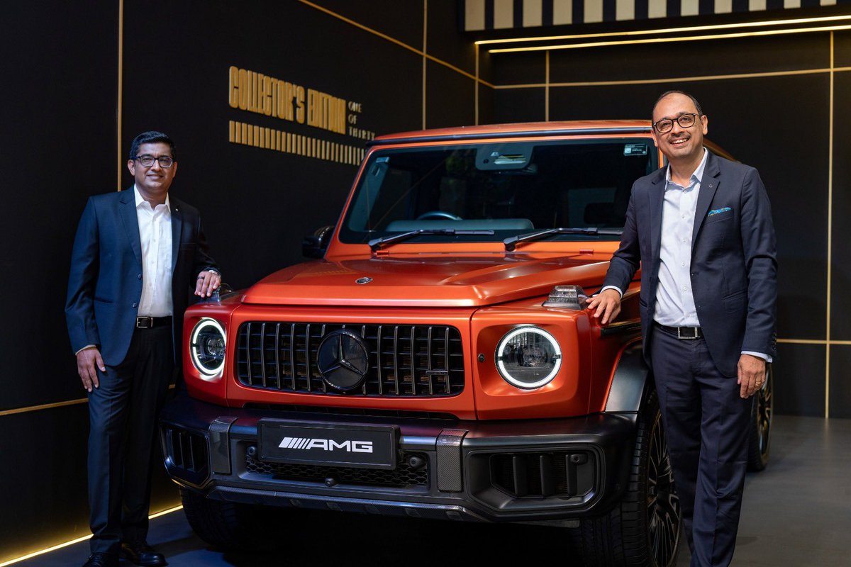 Reporter_indian's tweet image. Mercedes-AMG G63 Collector’s Edition Launched At Rs 4.3 Crore

# 30 units for India 🇮🇳 

@MercedesBenzInd #Gwagon #G63collectorsedition #g63