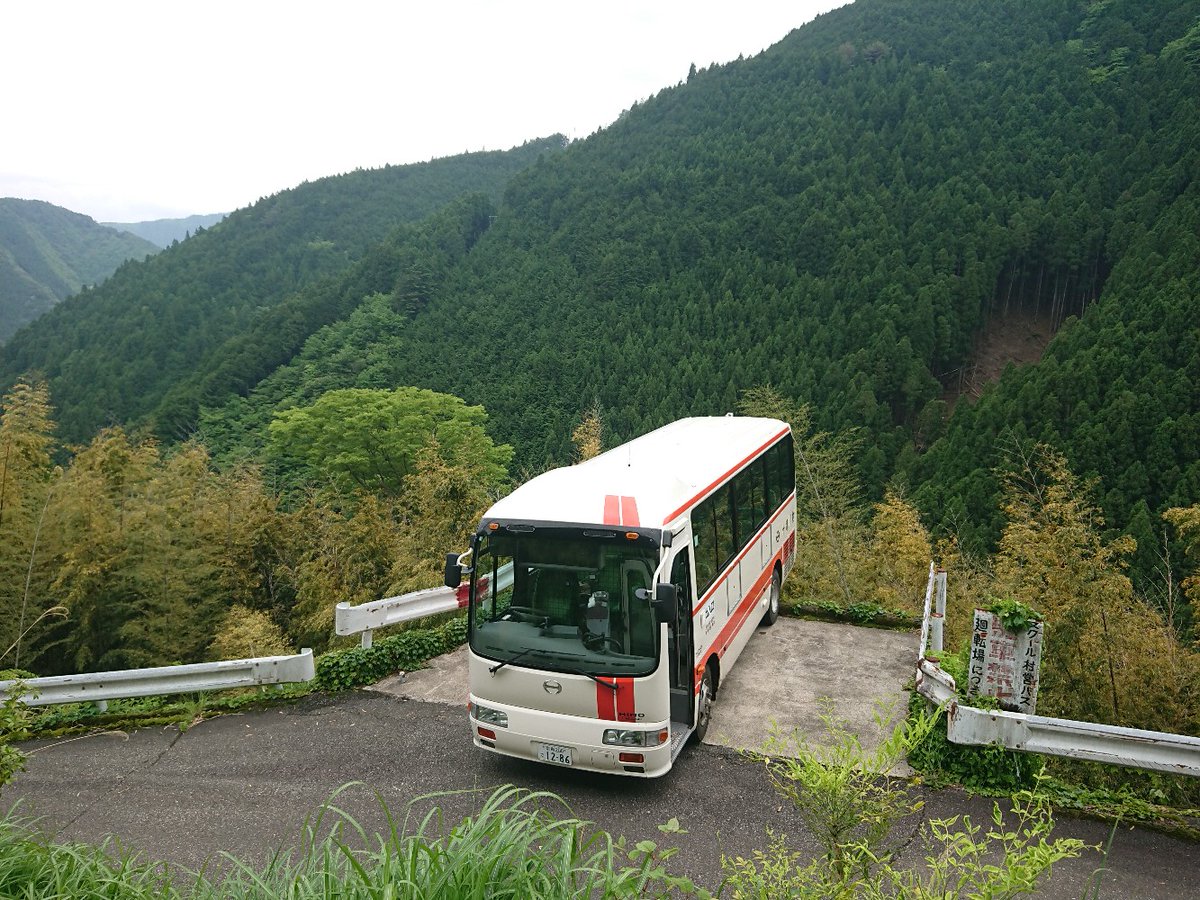 バスコレの十津川村営バス「迫西川」って、、、 オプションで回転場