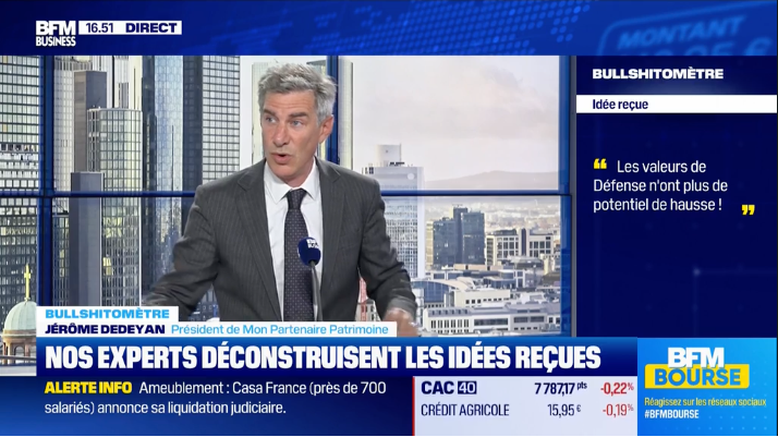 MonPartenairePatrimoine (@mpartenairep) on Twitter photo « Les valeurs de Défense n'ont plus de potentiel de hausse » FAUX !
<a href="/JEROMEDEDEYAN/">JEROME DEDEYAN</a>, notre président et associé de <a href="/Toutsur/">ToutSurMesFinances</a> a répondu et démonté cette idée reçue sur le plateau de <a href="/BFMBourse/">BFM Bourse</a> hier
À revoir ici 👉 bit.ly/4dWxSbz
#gestiondepatrimoine #investissement « Les valeurs de Défense n'ont plus de potentiel de hausse » FAUX !
<a href="/JEROMEDEDEYAN/">JEROME DEDEYAN</a>, notre président et associé de <a href="/Toutsur/">ToutSurMesFinances</a> a répondu et démonté cette idée reçue sur le plateau de <a href="/BFMBourse/">BFM Bourse</a> hier
À revoir ici 👉 bit.ly/4dWxSbz
#gestiondepatrimoine #investissement