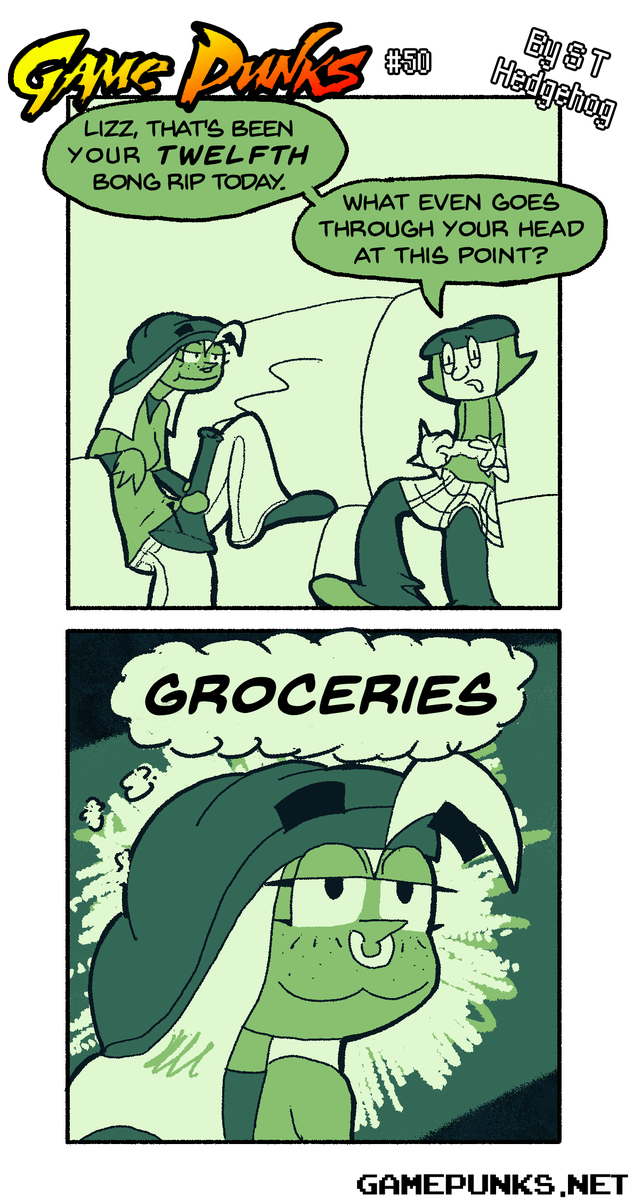 GPcomics's tweet photo. Game Punks #50 - Lazy Afternoon https://t.co/xMTnX3yrw5
