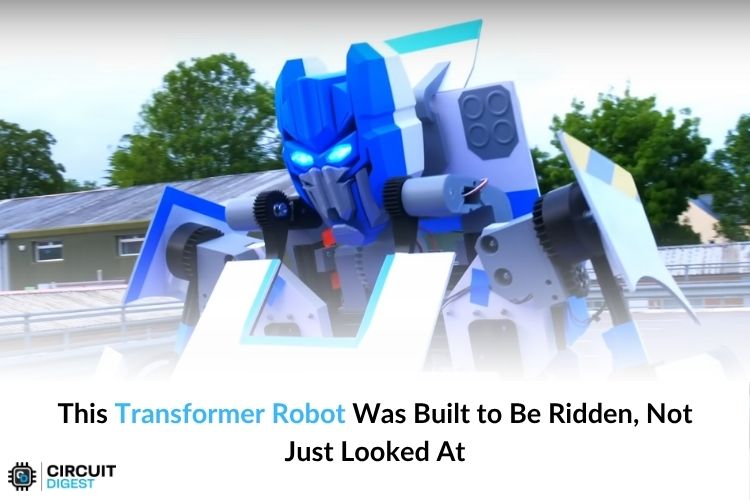 CircuitDigest (@circuitdigest) on Twitter photo A maker has built a rideable real-life Transformer that switches from car to robot form, powered by strong motors, encoders, and 3D printing magic.
Read More - circuitdigest.com/news/this-tran…
<a href="/XRobotsUK/">James Bruton</a>
#TransformerRobot #Makerspace #News #CommunityNews A maker has built a rideable real-life Transformer that switches from car to robot form, powered by strong motors, encoders, and 3D printing magic.
Read More - circuitdigest.com/news/this-tran…
<a href="/XRobotsUK/">James Bruton</a>
#TransformerRobot #Makerspace #News #CommunityNews