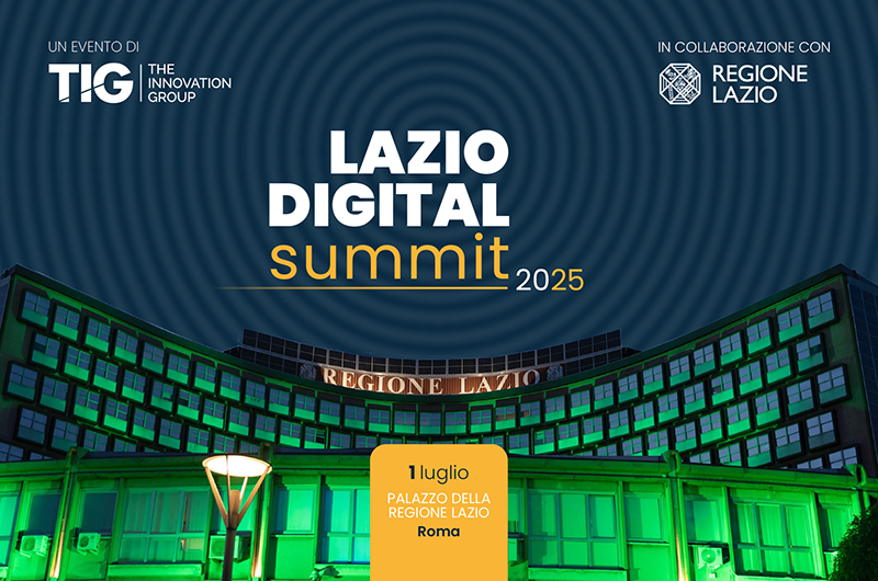 🚀LAZIO DIGITAL SUMMIT 2025 
 📅1° LUGLIO 2025 
📍 PALAZZO DELLA REGIONE LAZIO – SALA TIRRENO, ROMA

Iscriviti con codice LENTE25 qui:
theinnovationgroup.it/events/lazio-d…

#innovazione #pubblicaamministrazione  #digitalizzazione <a href="/RegioneLazio/">Regione Lazio</a> 
<a href="/TIG_italia/">TIG - The Innovation Group</a>