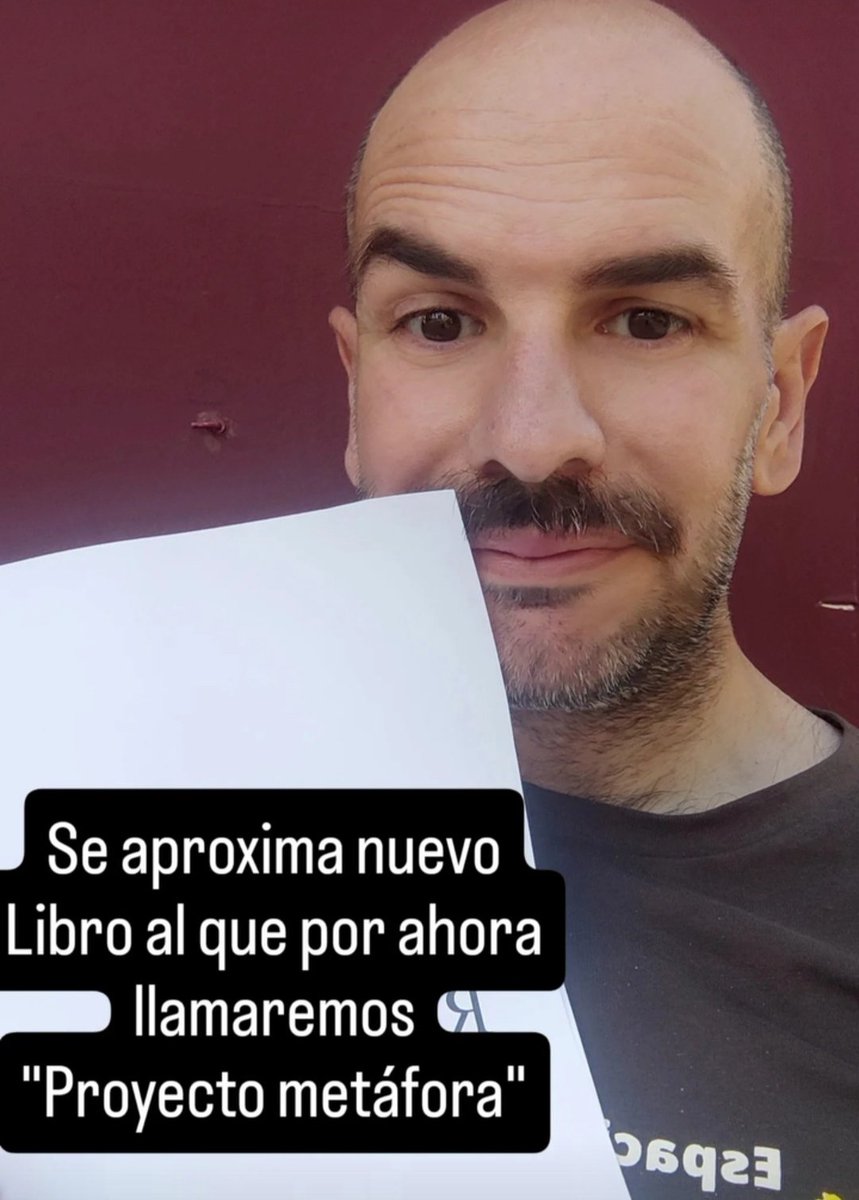 CONFIRMADO: Se aproxima nuevo libro!!! Por ahora lo llamaremos "PROYECTO METÁFORA"
