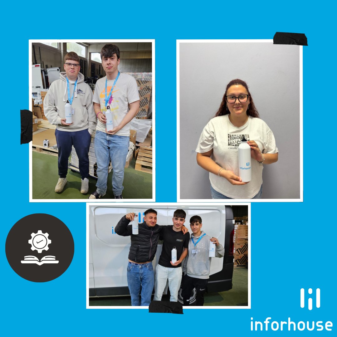 Inforhouse (@inforhousesl) on Twitter photo Nos encanta contar con talento en prácticas!!! 🧑🎓👩🎓gracias a todxs por vuestra colaboración en esta fase de vuestro aprendizaje directo en empresa que termina ahora. Ya sois parte de la familia <a href="/InforhouseSL/">Inforhouse</a>!!! 💙
#somosInforhouse #máscercadeTI Nos encanta contar con talento en prácticas!!! 🧑🎓👩🎓gracias a todxs por vuestra colaboración en esta fase de vuestro aprendizaje directo en empresa que termina ahora. Ya sois parte de la familia <a href="/InforhouseSL/">Inforhouse</a>!!! 💙
#somosInforhouse #máscercadeTI