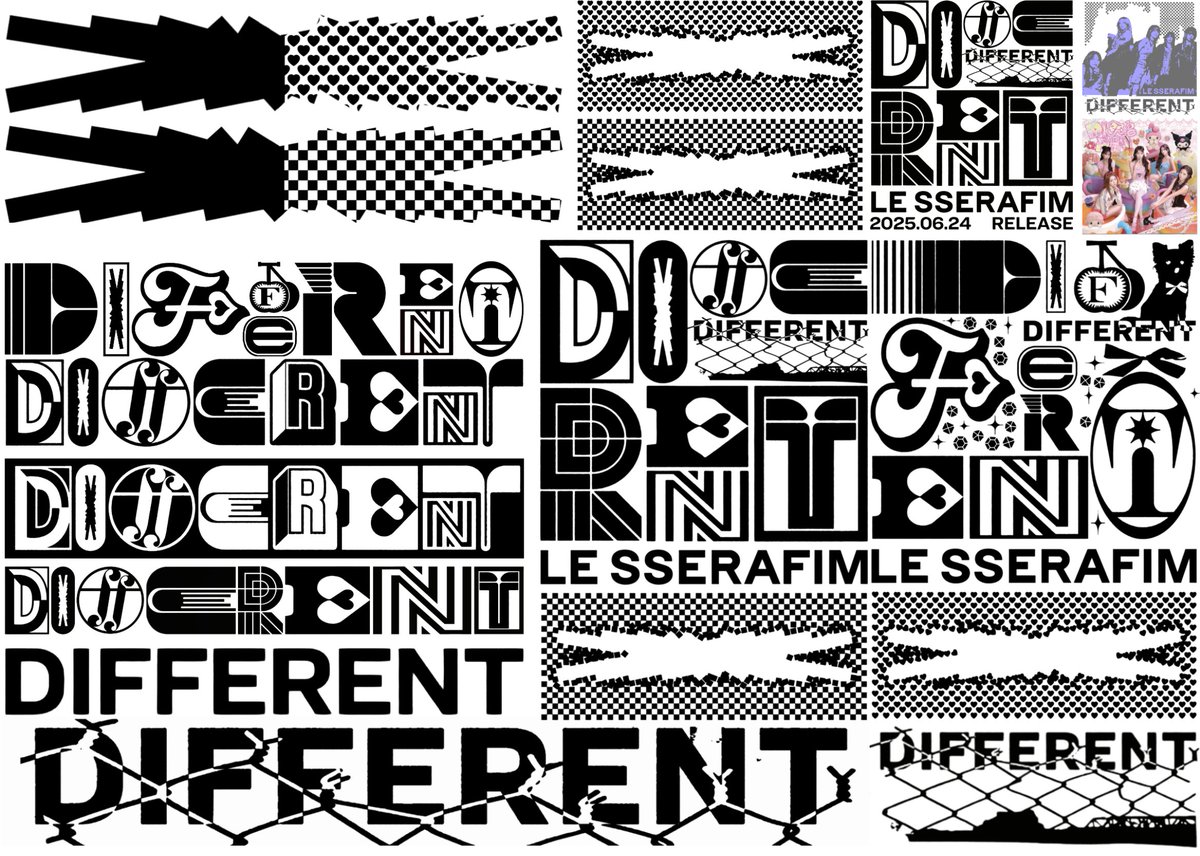 flowerchaewon's tweet image. they really went all out with different damn