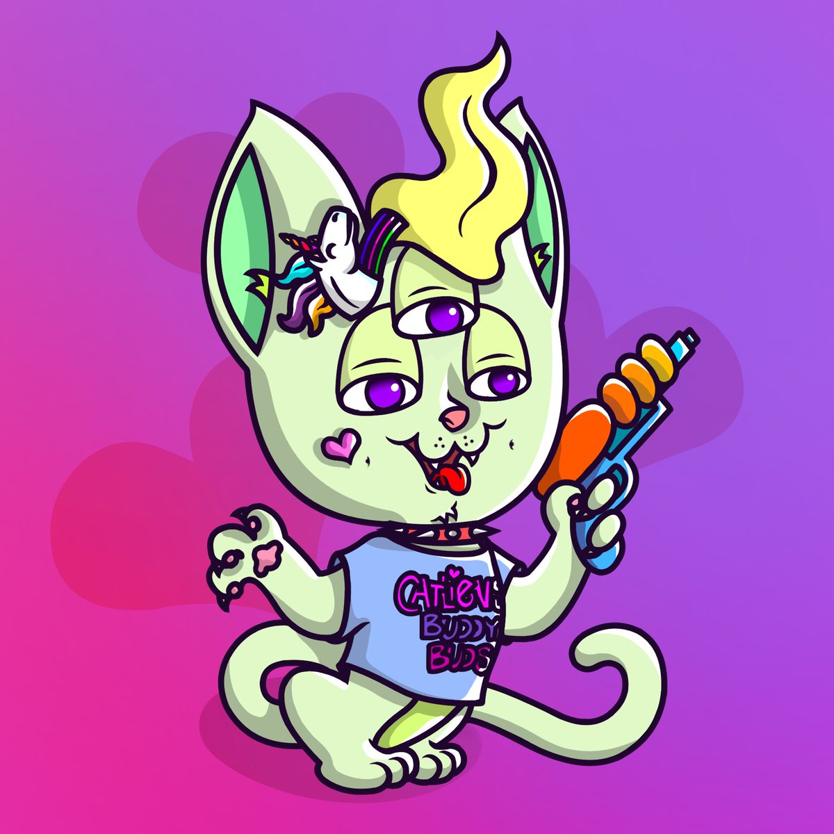 Randocats (@randocatss) on Twitter photo Gmeow!
Happy Purrrsday😻
🙀🙀🙀🙀
Featuring new listing!
Don’t miss ABB Rando🛸🩷
Collab with <a href="/AlienBuddyBuds/">Alien Buddy Buds</a>
Naughty Rando Catlien ready to play with you with his acid gun💓
When aliens invaded they preferred to be transformed into kittens because they technically would live Gmeow!
Happy Purrrsday😻
🙀🙀🙀🙀
Featuring new listing!
Don’t miss ABB Rando🛸🩷
Collab with <a href="/AlienBuddyBuds/">Alien Buddy Buds</a>
Naughty Rando Catlien ready to play with you with his acid gun💓
When aliens invaded they preferred to be transformed into kittens because they technically would live