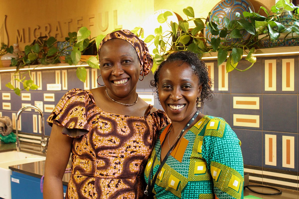 migratefulUK's tweet photo. Last week, we enjoyed a special day filled with food, fun and laughter as we celebrated our chef spring social with our community of Migrateful chefs, facilitators, mentors, and our HQ teamπΊπ
Photo credits: Gabi Garcia πΈ
#Migrateful #CommunityIsOurSuperpower #RefugeeWeek https://t.co/vhFgtsv2yJ