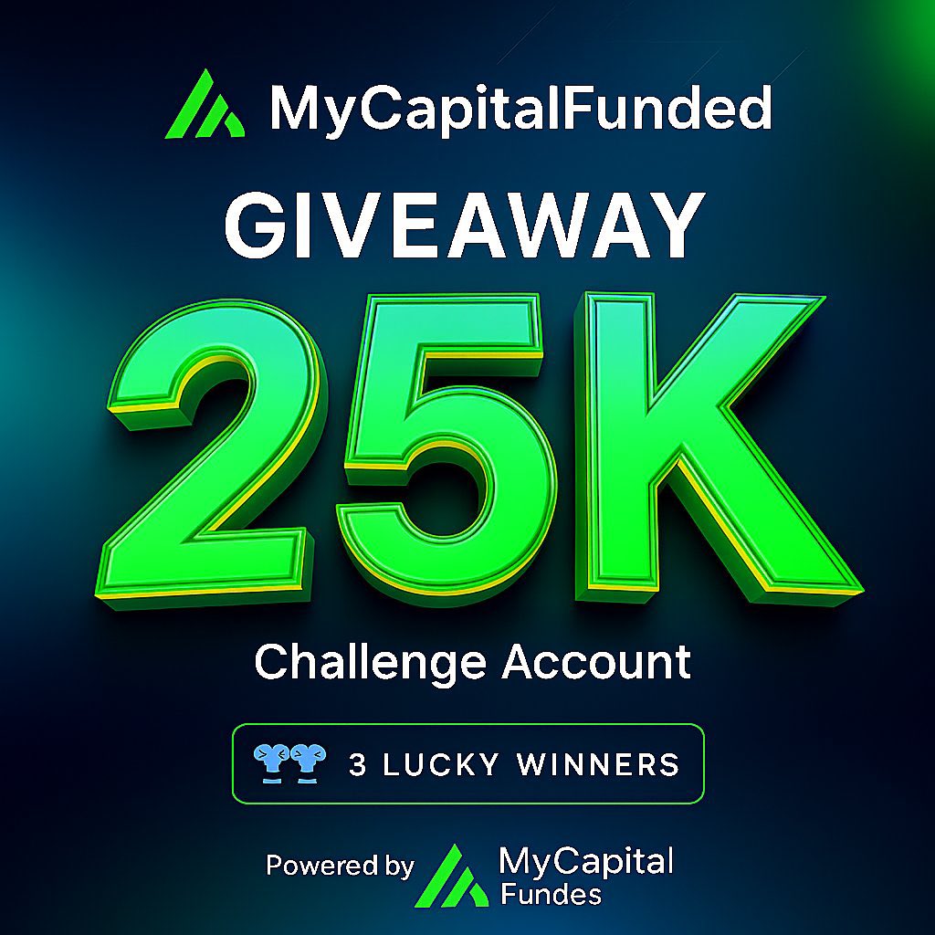 Investor_Abdul_🕊️ (@investor_abdul_) on Twitter photo 🚨 75K CHALLENGE GIVEAWAY 🚨
🎉 Win a $25K 2-Phase Funded Challenge with My capital Funded💚
To Enter:
1️⃣ Follow @MyCapitalFunded <a href="/Kingfxtrader/">KING FX TRADER'S</a> <a href="/Investor_Abdul_/">Investor_Abdul_🕊️</a> <a href="/JABZ_FX/">JABZ ☪️</a> <a href="/Sarki_sultan/">$ULTAN☠️𝕏</a> <a href="/WANTEDxFX/">Mini trader</a> <a href="/TrustyFx/">Maidala</a> <a href="/Jalo_Trades/">JALO || CEO 🇹🇷</a>
5️⃣ Like & RT this tweet
6️⃣ Tag 3 friends in the commen 🚨 75K CHALLENGE GIVEAWAY 🚨
🎉 Win a $25K 2-Phase Funded Challenge with My capital Funded💚
To Enter:
1️⃣ Follow @MyCapitalFunded <a href="/Kingfxtrader/">KING FX TRADER'S</a> <a href="/Investor_Abdul_/">Investor_Abdul_🕊️</a> <a href="/JABZ_FX/">JABZ ☪️</a> <a href="/Sarki_sultan/">$ULTAN☠️𝕏</a> <a href="/WANTEDxFX/">Mini trader</a> <a href="/TrustyFx/">Maidala</a> <a href="/Jalo_Trades/">JALO || CEO 🇹🇷</a>
5️⃣ Like & RT this tweet
6️⃣ Tag 3 friends in the commen
