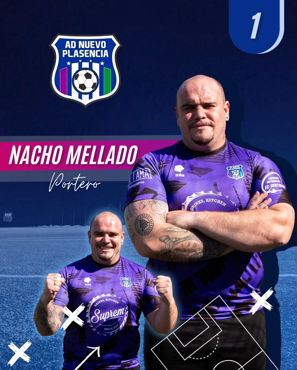 ✅ 𝐍𝐚𝐜𝐡𝐨 𝐌𝐞𝐥𝐥𝐚𝐝𝐨 <a href="/NachoMellado19/">Nacho Mellado</a> se incorpora a la A.D. Nuevo Plasencia.

👉 Otro cerrojo para la portería del senior. Con Nacho, ganamos gen competitivo, carácter ganador y mucha experiencia, habiendo jugado en categorías superiores,