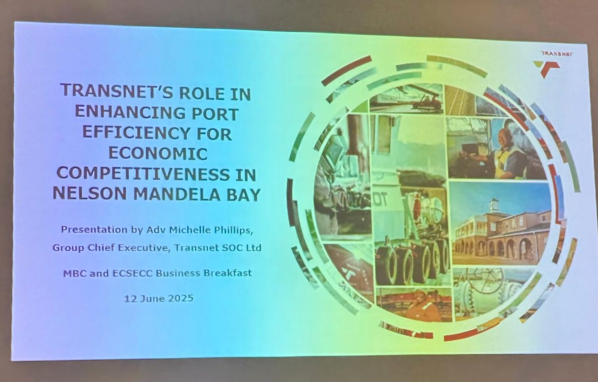 The work Transnet is undertaking in our Eastern Cape operations is anchored in our Reinvent for Growth strategy, which is aimed at addressing immediate challenges and positioning Transnet for future sustainability. We have adopted the strategy in part to respond to policy