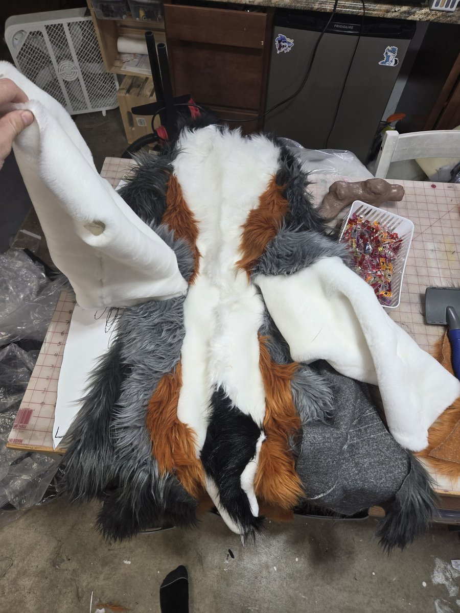 I've recently been working on my side business, Snuggletooth Plush Co.

Version 2.0 of the 6ft "Werewolf Best friend" is close to being complete!

Follow t.me/Snuggletooth
For updates and more info on this project.
I'll also be posting them for sale in the channel first