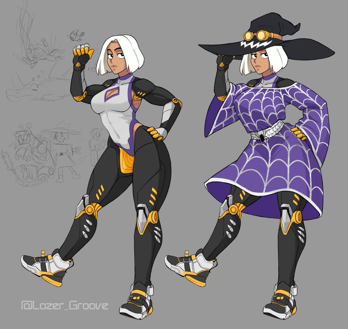 lazer_groove's tweet image. New Hex main looks. Now I go back to work.
