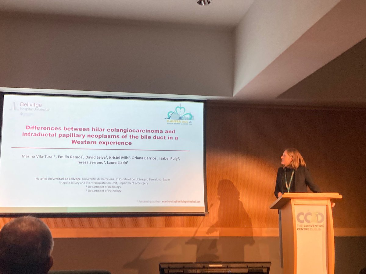 Marina Vila (@marinavilatura) on Twitter photo Happy to share the work of <a href="/hbellvitge/">Hospital Universitari Bellvitge | HUB</a> about IPNB and cholangiocarcinoma in #EAHPBA25 in Dublin! <a href="/Laura_Llado_/">Laura Llado</a> <a href="/kristelmils/">MilsK</a> <a href="/OBCormenzana/">Oriana Barrios</a> <a href="/d_leiva29/">David Leiva</a> Happy to share the work of <a href="/hbellvitge/">Hospital Universitari Bellvitge | HUB</a> about IPNB and cholangiocarcinoma in #EAHPBA25 in Dublin! <a href="/Laura_Llado_/">Laura Llado</a> <a href="/kristelmils/">MilsK</a> <a href="/OBCormenzana/">Oriana Barrios</a> <a href="/d_leiva29/">David Leiva</a>