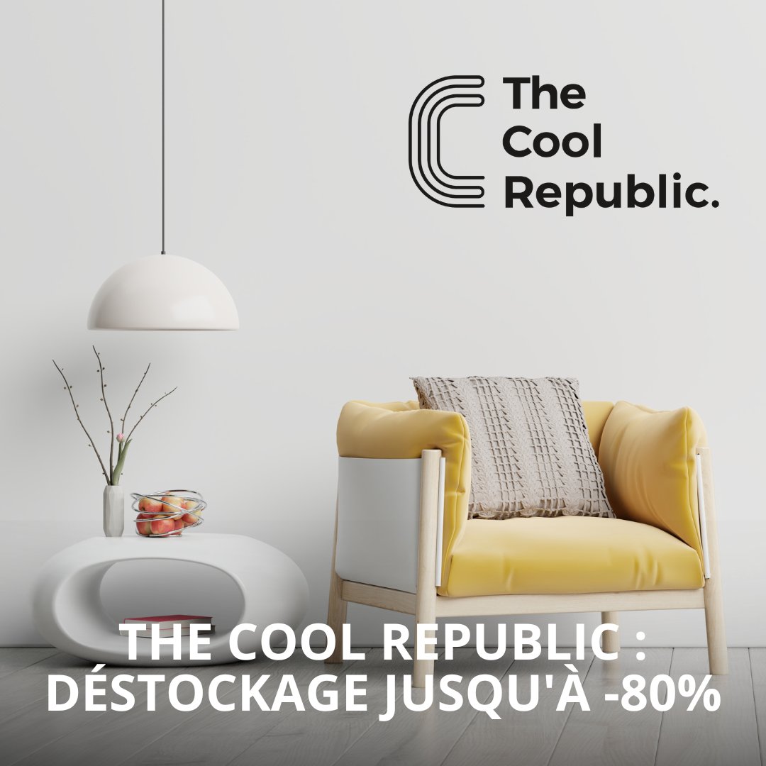 The Cool Republic fait sa grande braderie avec des réductions jusqu'à -80% 🔥 Toutes les infos ici : argentdubeurre.com/bons-plans/mai… 

#BonPlan #Promo #Promotions