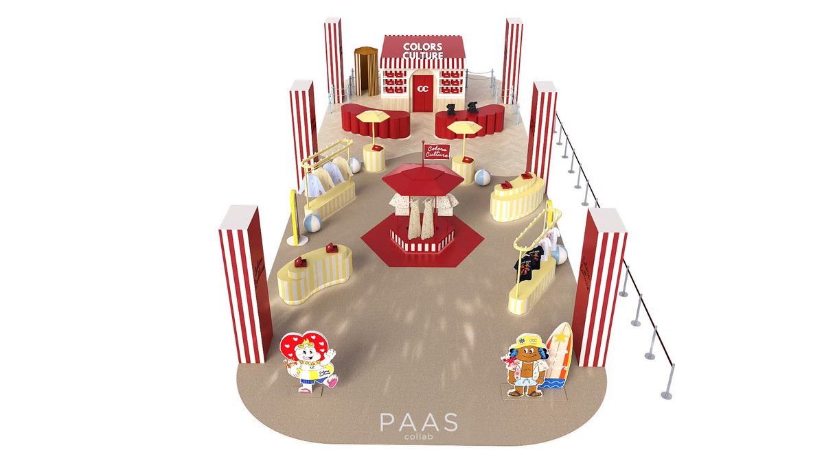 paascollab's tweet photo. Project : Colors Culture Pop-up Store
Design by @paascollab 

Thank you Colors Culture for the opportunity to designed Colors Culture Pop-up Store. 🙏🏻🙏🏻

#SummerStillOn #ppkritt 
#CCForeversummer25 
#ColorsCulture
#CTWFashionCitizens
#centralwOrld https://t.co/WDIQ7xZD8M