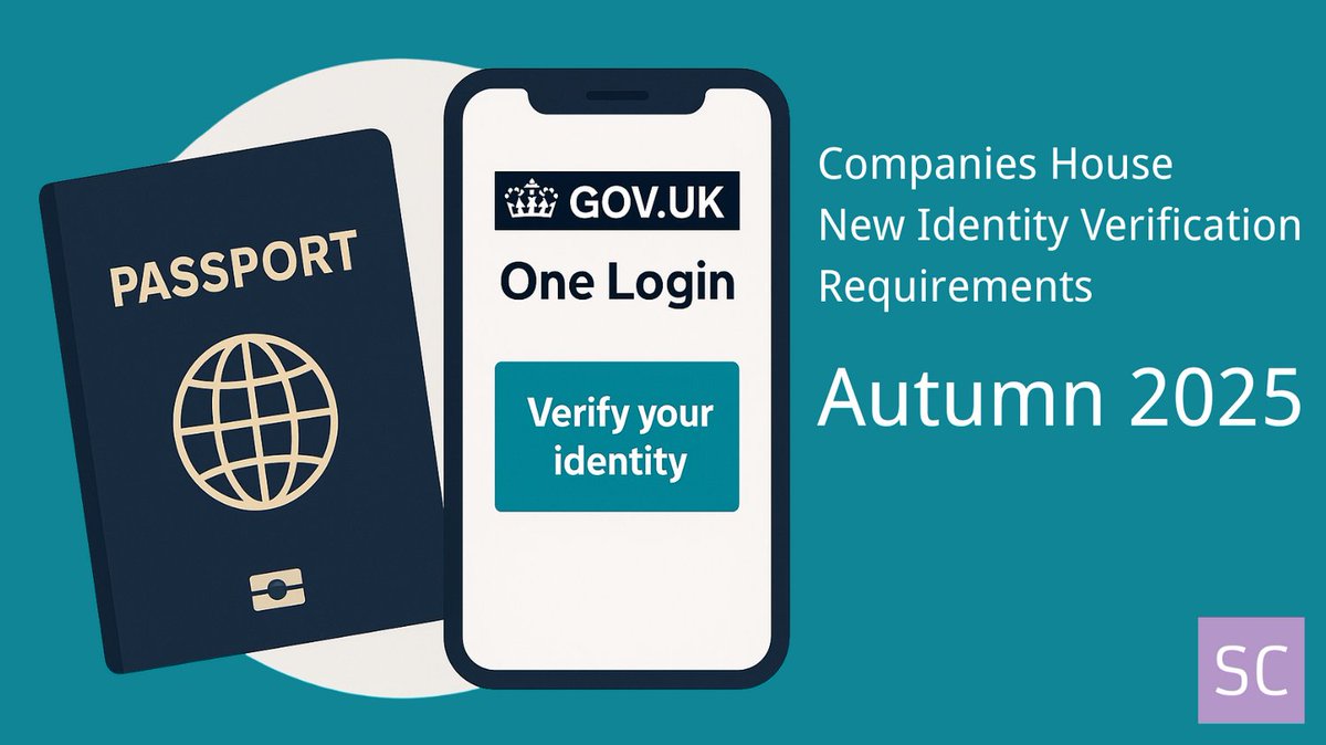 New ID Verification Requirement for UK Directors from Autumn 2025.

SeavorChartered can help.  We can do this for you as an Authorised Corporate Service Provider (ACSP)!

👉 Read more: seavorchartered.co.uk/iz8i

#SeavorChartered #CompaniesHouse #UKBusiness #IdentityVerification