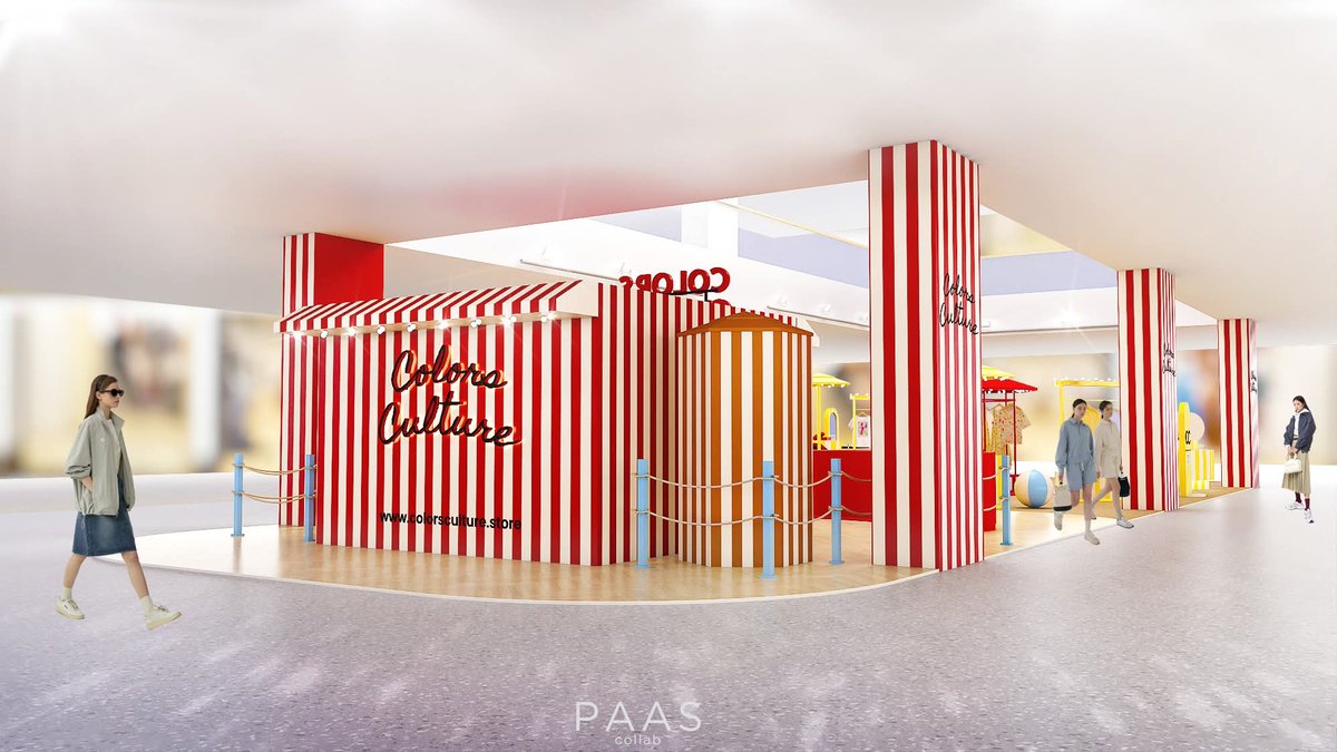 paascollab's tweet photo. Project : Colors Culture Pop-up Store
Design by @paascollab 

Thank you Colors Culture for the opportunity to designed Colors Culture Pop-up Store. 🙏🏻🙏🏻

#SummerStillOn #ppkritt 
#CCForeversummer25 
#ColorsCulture
#CTWFashionCitizens
#centralwOrld https://t.co/RV1MjtbB3g
