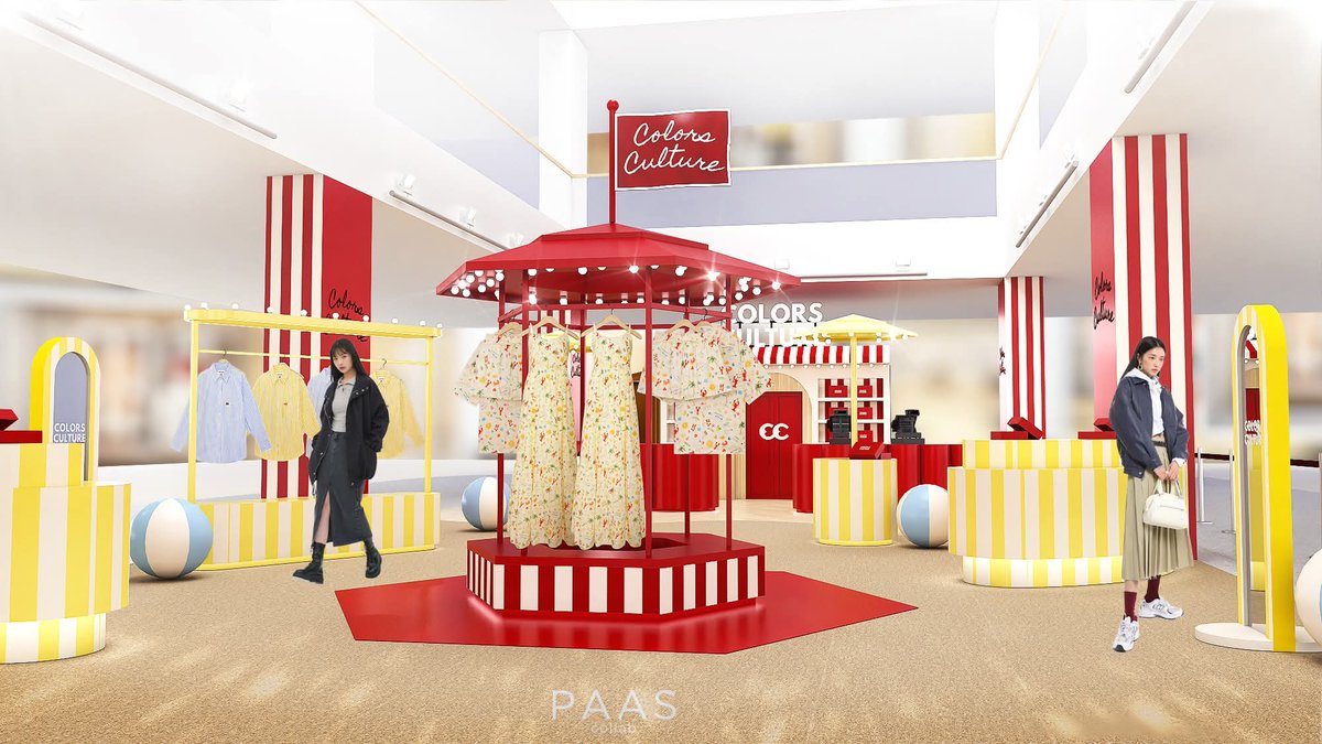 paascollab's tweet photo. Project : Colors Culture Pop-up Store
Design by @paascollab 

Thank you Colors Culture for the opportunity to designed Colors Culture Pop-up Store. 🙏🏻🙏🏻

#SummerStillOn #ppkritt 
#CCForeversummer25 
#ColorsCulture
#CTWFashionCitizens
#centralwOrld https://t.co/RV1MjtbB3g