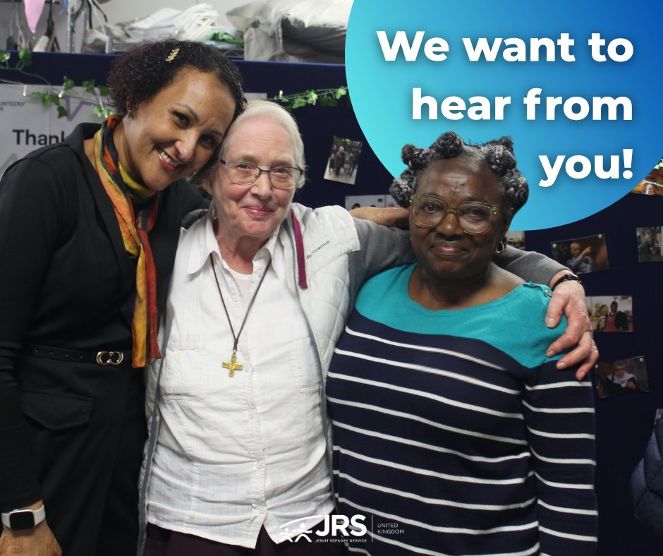 JRSUK's tweet image. 📢 How are we doing at staying in touch?
♥️Whether you’ve supported us for years or just discovered our work, we’d love to hear from you.
📝 Take a few mins to fill out our supporter survey - your feedback helps shape how we connect with you.
👉surveymonkey.com/r/VKCWFSJ