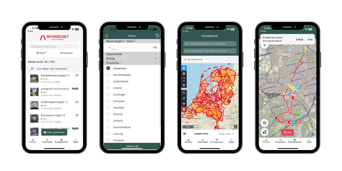 Ken je de Wandelnet-app al? Gebruik 'm als wegwijzer op jouw wandeling 🗺️ 🥾. In de app vind je de mooiste wandelroutes van Nederland, inclusief Lange-Afstand-Wandelpaden, Streekpaden en NS-wandelingen. Gratis te downloaden in de App Store en op Google Play 📲