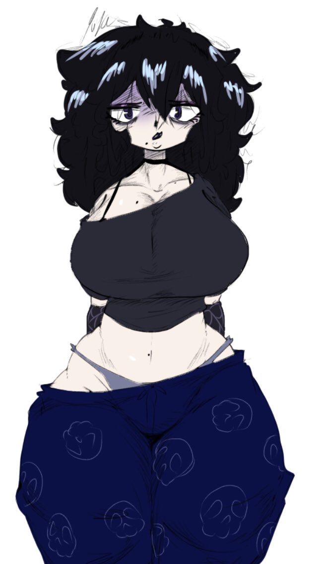 Stinky goth rival